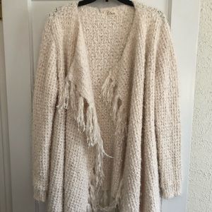 Elan Cardigan - Cream Color NWOT One Size